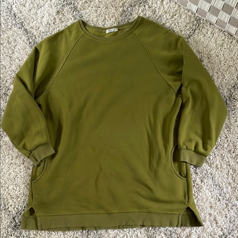 Green‎ Cozy Sweatshirt for Everyday Comfort